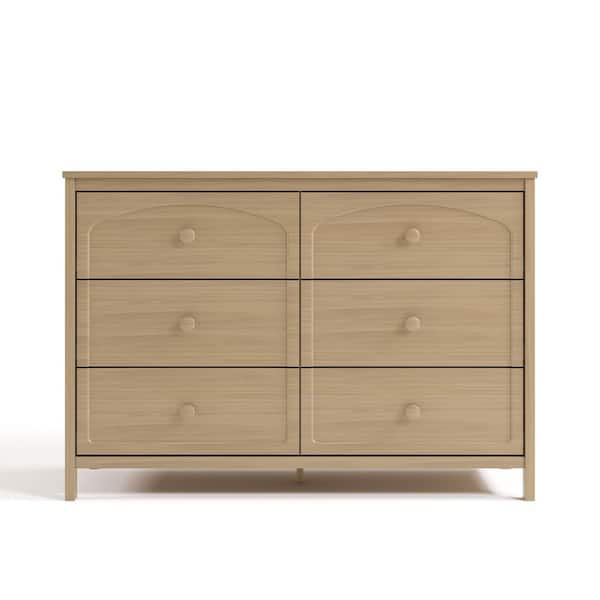 graco dresser Graco Olivia Driftwood 6 Drawer 47.72 in. Wide Dresser 03716-807