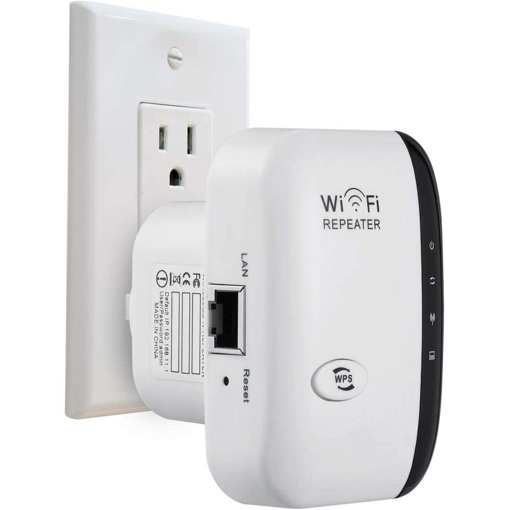 Wireless WiFi Internet Range Extender Booster Router Increase Signal Plug In NEW 