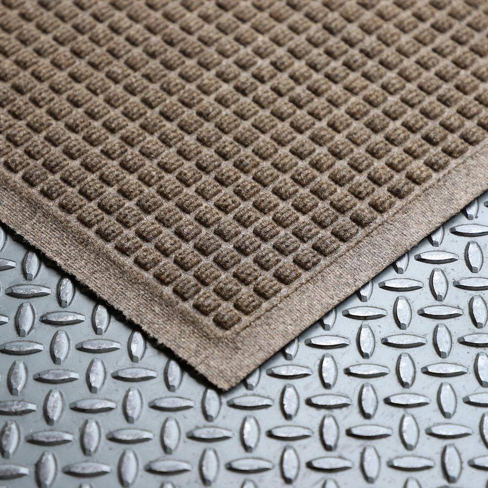 Camel Rubber and PET Fiber Outdoor Door Mat 22" x 60"