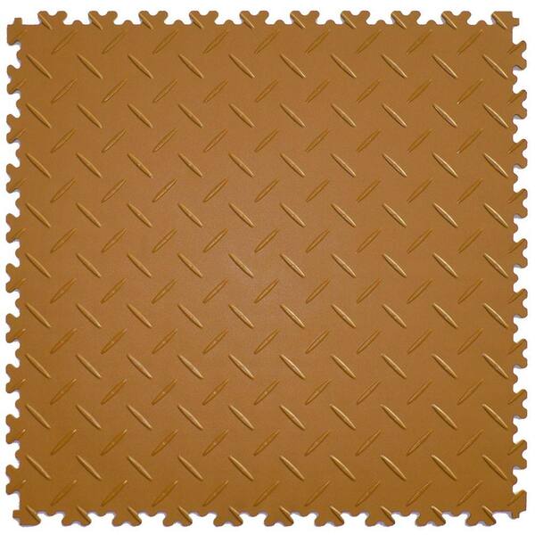 IT-tile Diamond Beige 20.5 in. x 20.5 in. Residential & Commercial Interlocking Multi-Purpose Floor, 8 Tiles