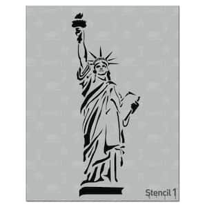 Statue of Liberty Stencil