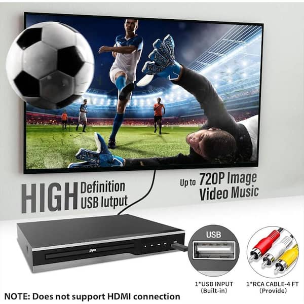 Yichuhaoxi Region-Free DVD Player-Supports NTSC/PAL USB 128GB