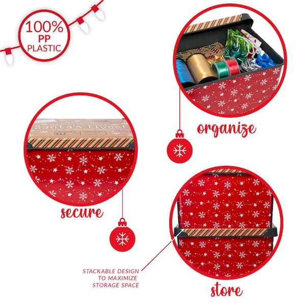 Simplify Holiday Gift Wrap Storage Tote – ShopBobbys