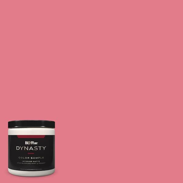 BEHR DYNASTY 8 oz. #P150-4 Hot Gossip Matte Stain-Blocking Interior/Exterior Paint and Primer Sample