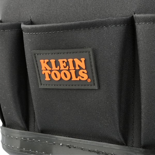 Klein Tools Hard-Body Bucket, 29-Pocket Aerial Bucket, Black