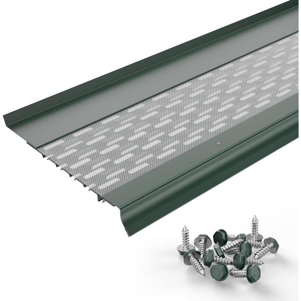 Micromesh 6 in. Gutter Guard 25 ft. Forest Green, Aluminum and Steel Mesh, Contractor-Grade Leaf Protection price history on PriceWatchPro