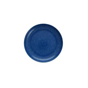 Blue Melamine 8" Salad/Dessert Plate 12 Count 