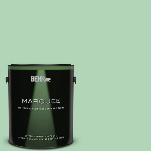BEHR MARQUEE 1 gal. #M410-3 Enchanted Meadow Semi-Gloss Enamel Exterior Paint & Primer