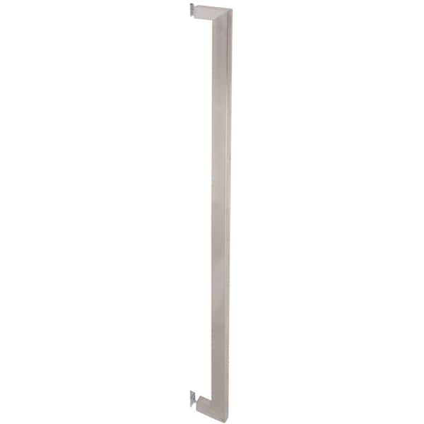 DELANEY HARDWARE 5 ft. Brushed Steel Barn Door Hardware Single Sided Pull Handle