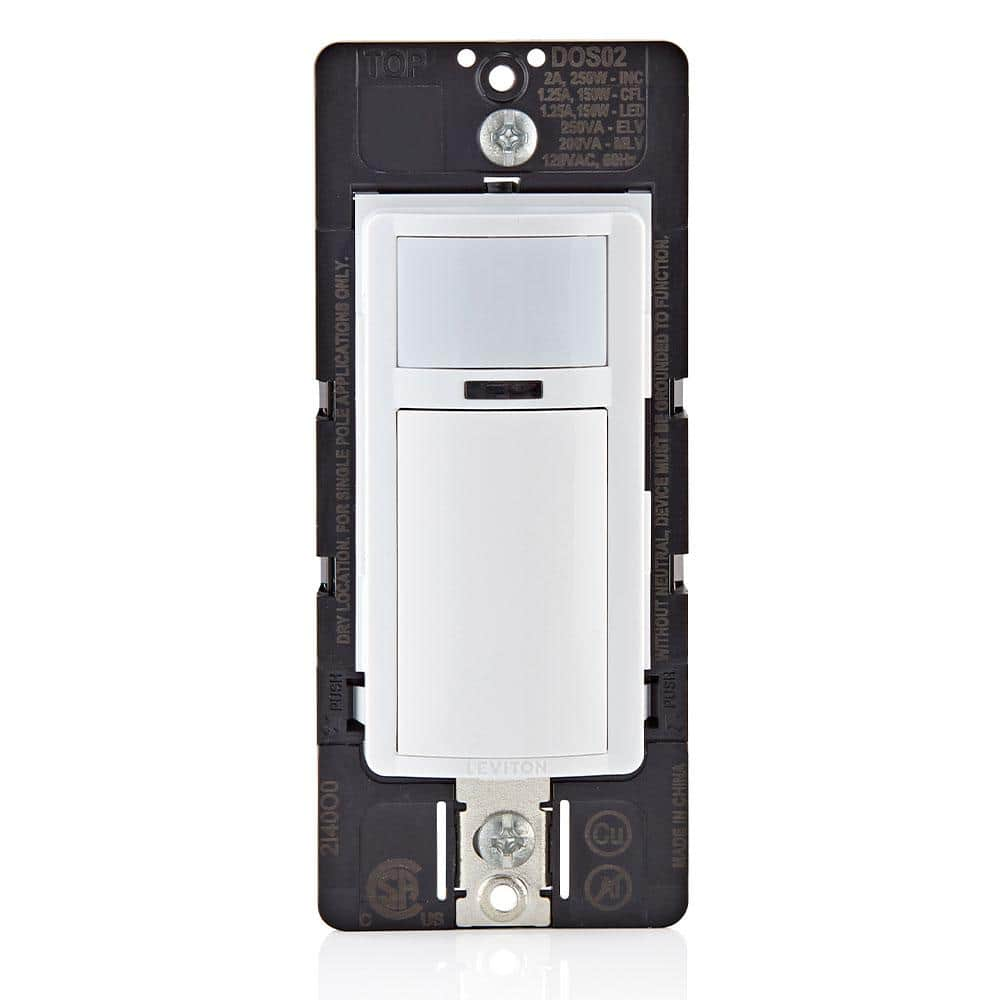 Have A Question About Leviton Decora In-wall Motion Sensor Light Switch 