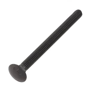 1/4 in. -20 x 3 in. Black Deck Exterior Carriage Bolt (50-Pack)