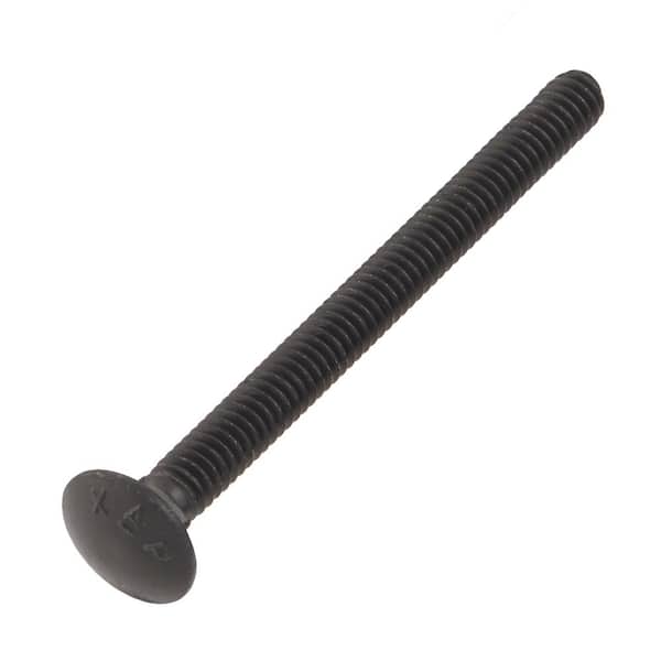 1/4 in. -20 x 3 in. Black Deck Exterior Carriage Bolt