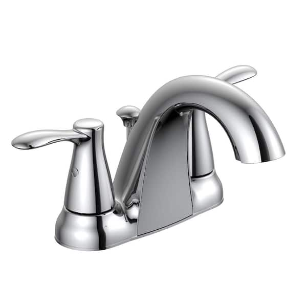 Glacier Bay Gable 4 in. Centerset 2-Handle Mid-Arc Bathroom Faucet