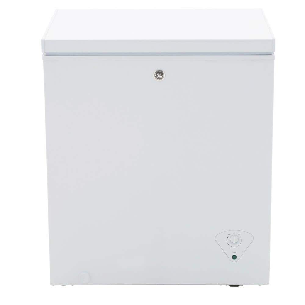 GE 5.0 cu. ft. Chest Freezer in White FCM5SHWW - The Home Depot