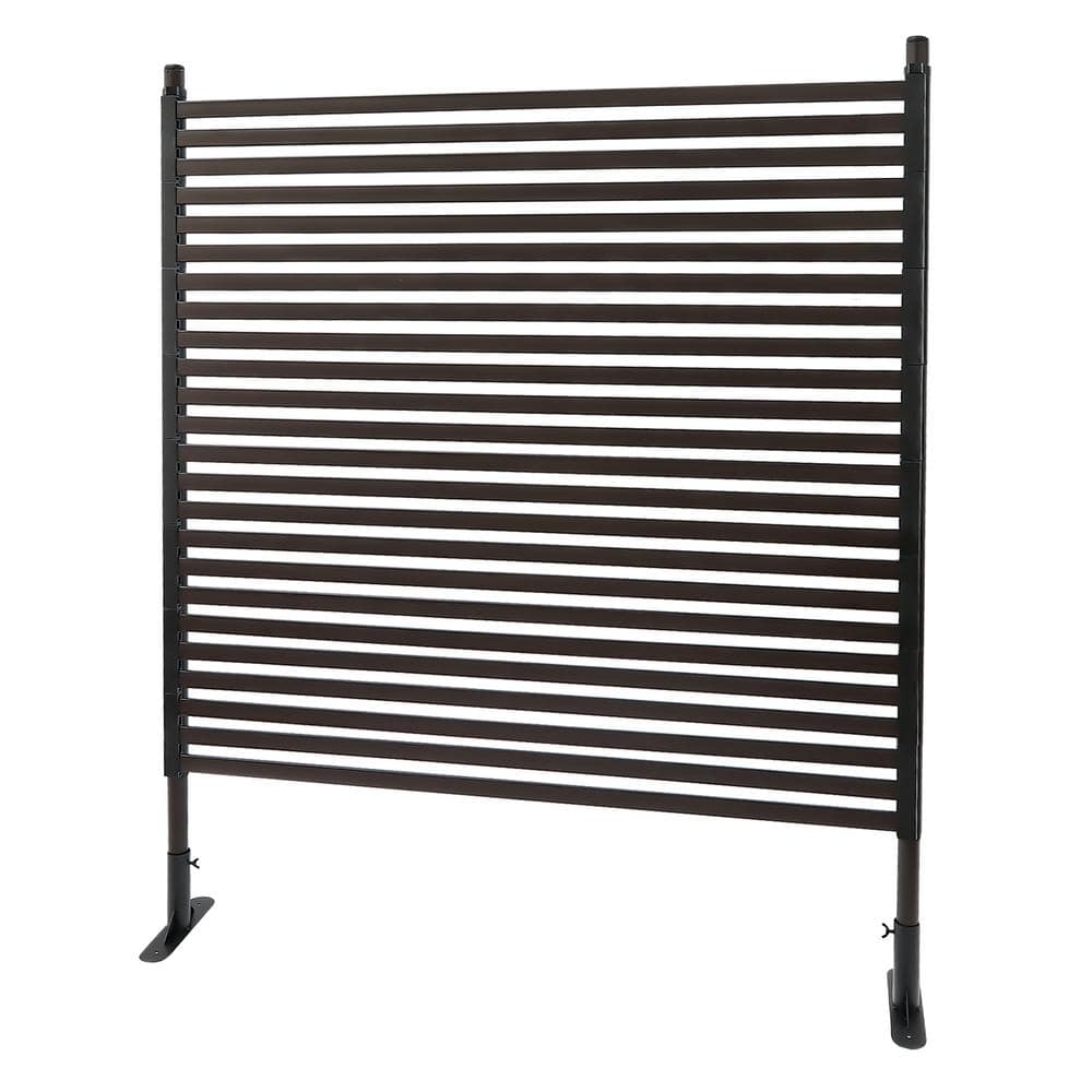 4.92 ft. x 3.94 ft. Outdoor Metal Steel Freestanding Privacy Fence Screen Patio Garden Decorative Fence price history on PriceWatchPro