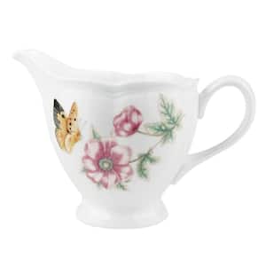 Butterfly Meadow 7 oz. Multi Color Porcelain Creamer