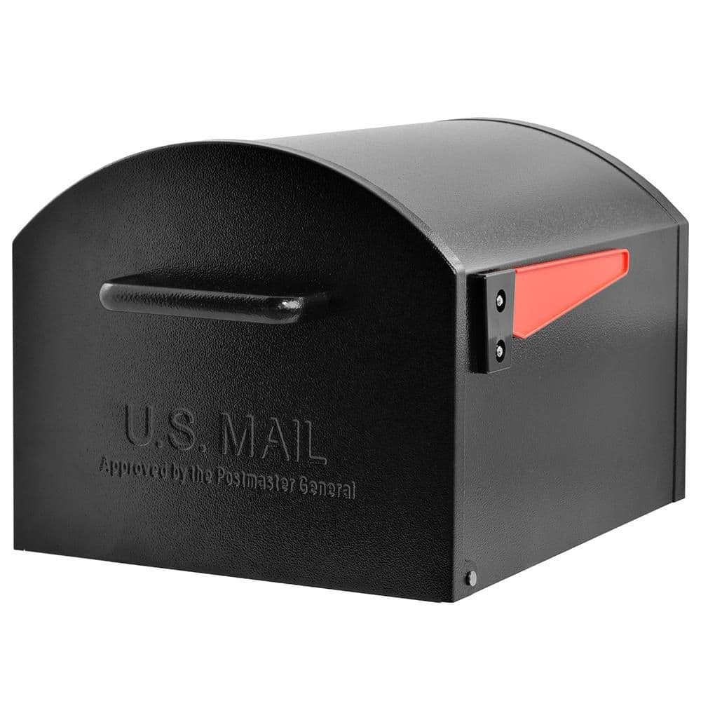 Mail Boss Orca XL Extra Large Black Heavy-Duty Galvanized Steel