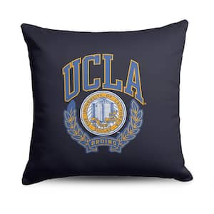 NCAA UCLA Scholar Navy 18x18 Multicolor Printed Throw Pillow