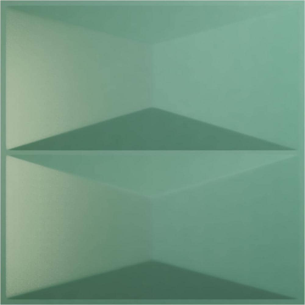 11 7/8 in. x 11 7/8 in. Aberdeen EnduraWall Decorative 3D Wall Panel, Sea Mist (Covers 0.98 Sq. Ft.) price history on PriceWatchPro