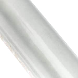 Newport Taupe 1 in. x 10 in. Polished Ceramic Wall Pencil Liner Tile
