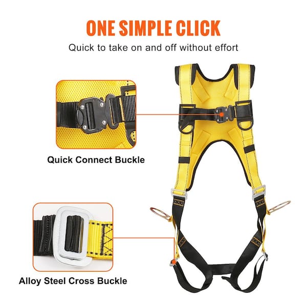 SKYSHALO Safety Harness, Full Body Harness, Safety Harness