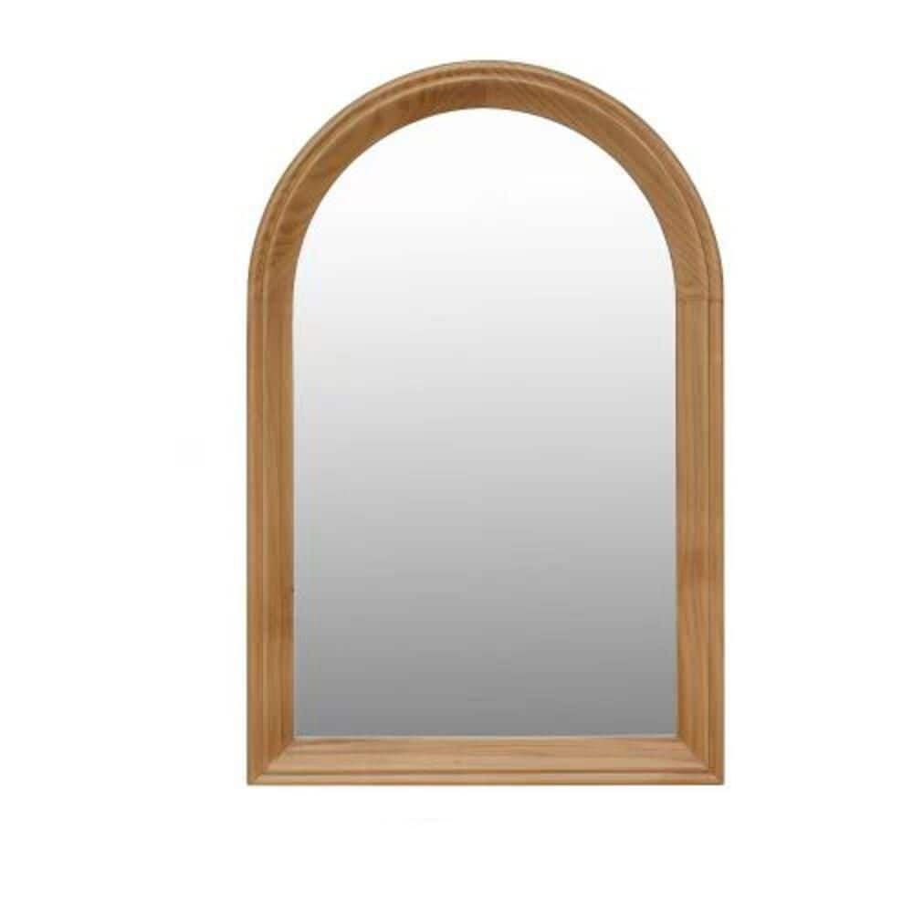 Natural Wood Color 23.62 in. W x 35.43 in. H Rustic Natural Oak
