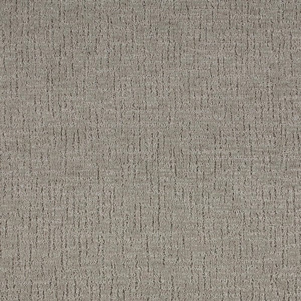 Lifeproof with Petproof Technology Truse Momentum Gray 45 oz. Triexta Patterned Installed Carpet