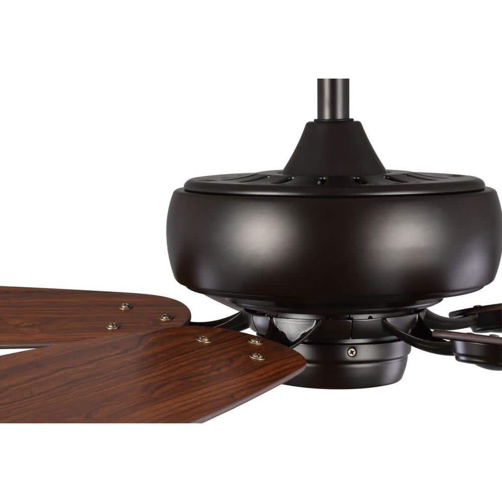 Edgefield 52" Bronze Ceiling Fan with Reversible Blades
