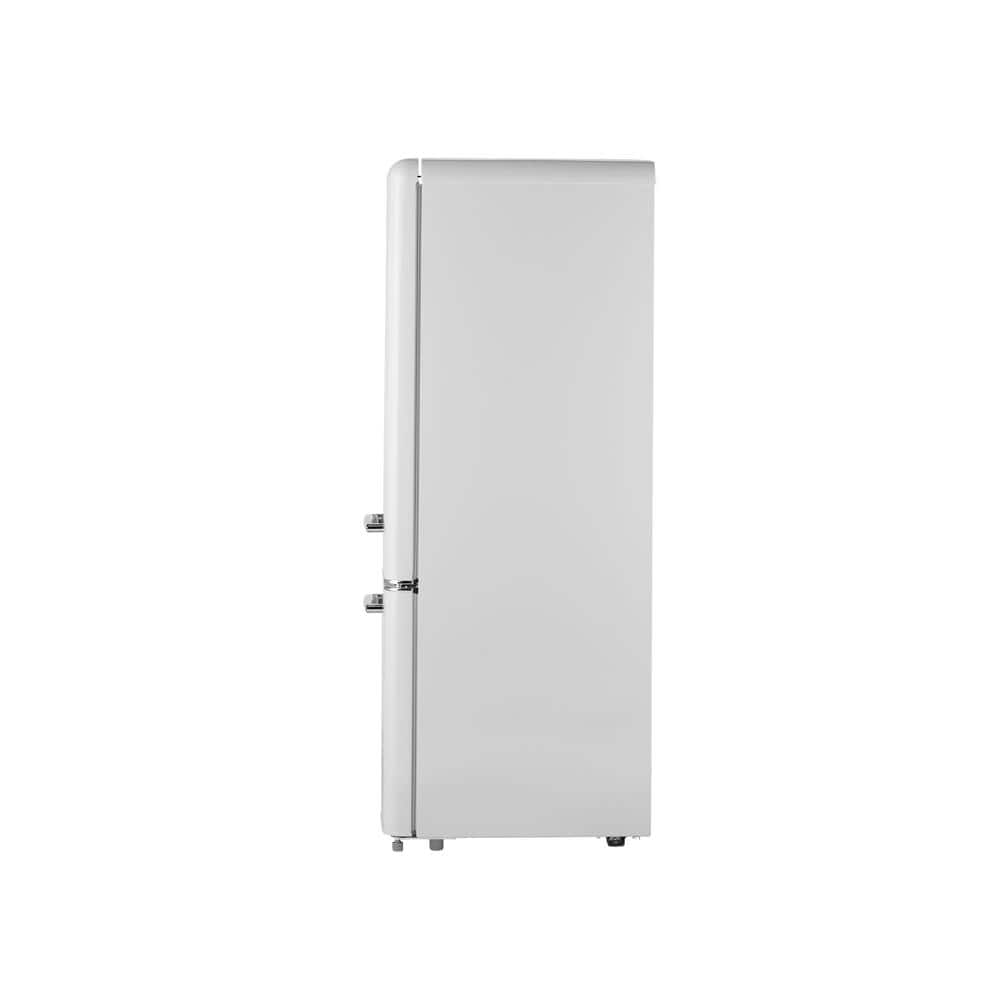 Frost White 7 Cu. Ft. Retro Bottom Freezer Refrigerator