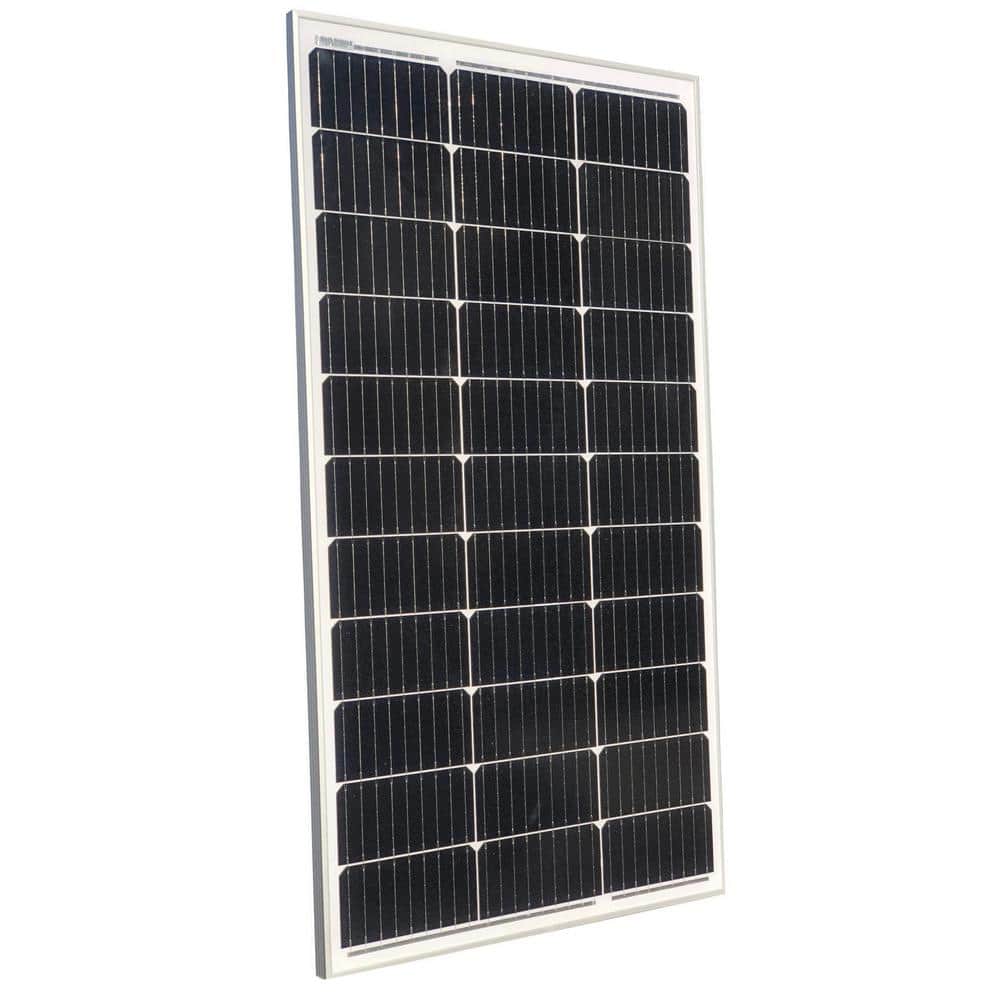 WindyNation 100-Watt Monocrystalline Solar Panel MSP-100W-1 - The Home Depot