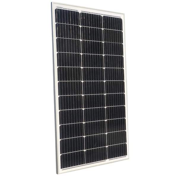WindyNation 100-Watt Monocrystalline Solar Panel
