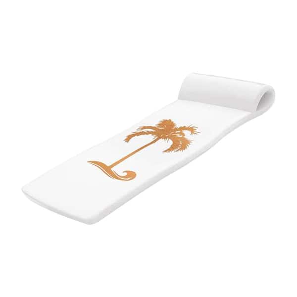 Sunsation Bronze Palm White and Green Leaf White Raft Pool Floats