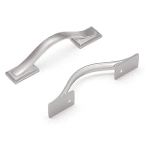 Dover 3 in. (76 mm) Satin Nickel Cabinet Pull (10-Pack)