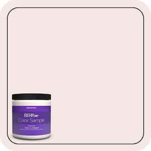 8 oz. #120A-1 Light Chiffon Eggshell Enamel Interior Paint & Primer Color Sample