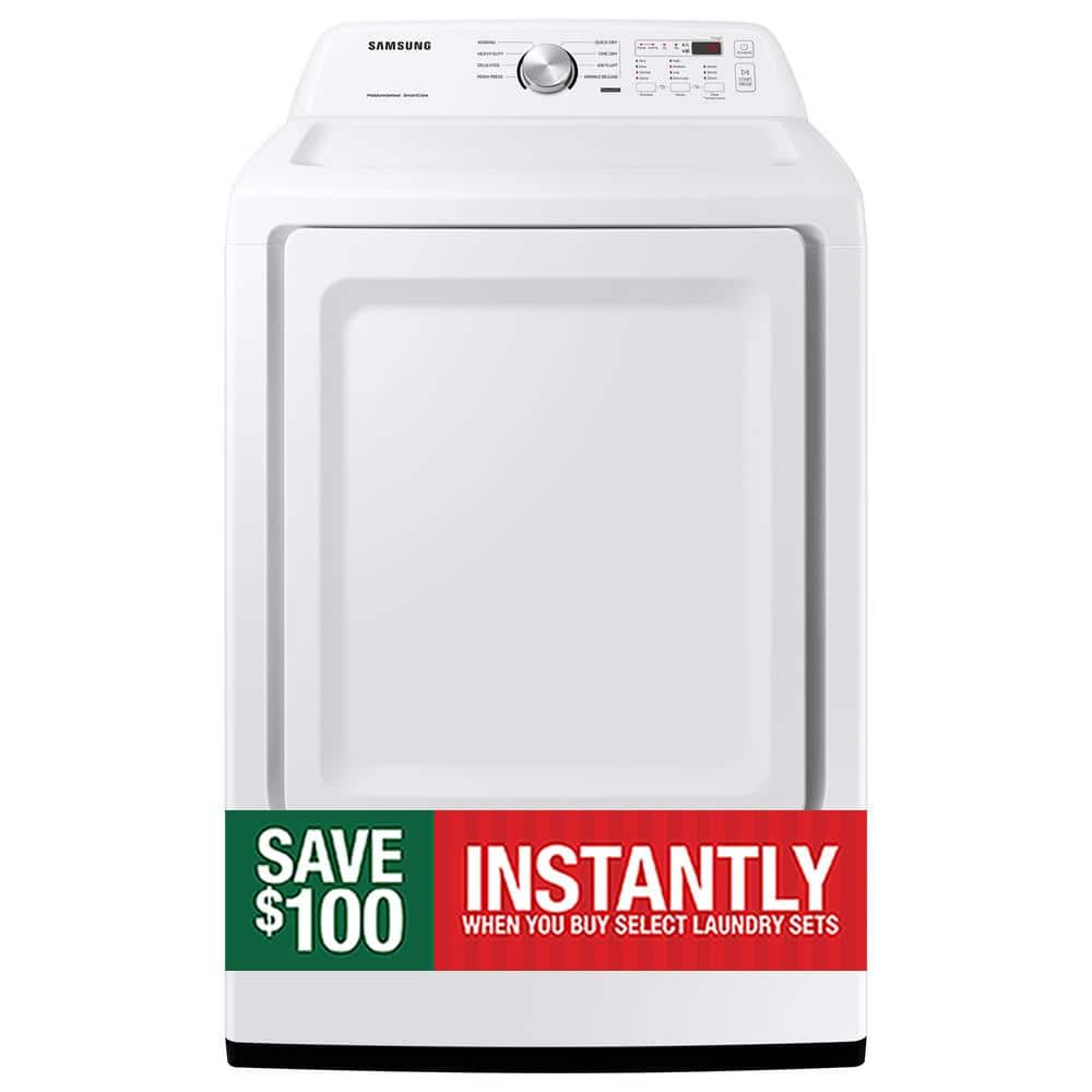 Samsung 7.2 CU. Ft. Vented Gas Dryer with Sensor Dry in White