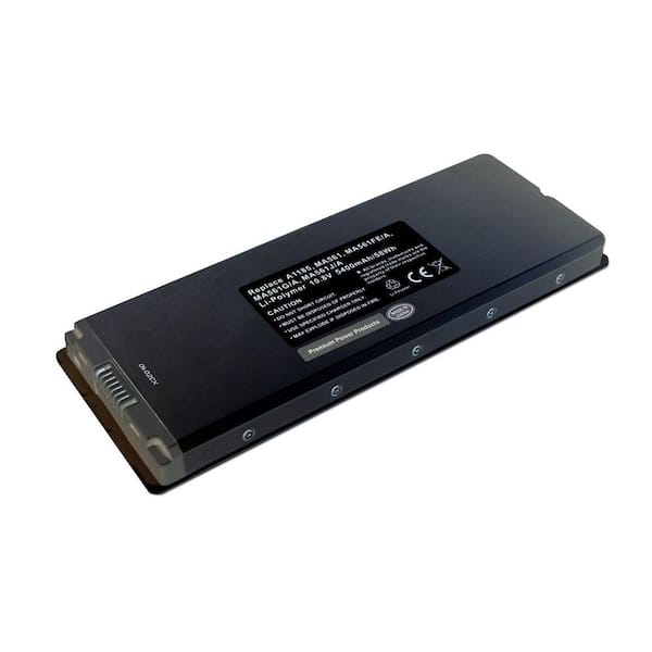eReplacements 10.8 Volt 5400 mah Battery Compatible with Apple Mac book Pro 13 in. Black Laptops