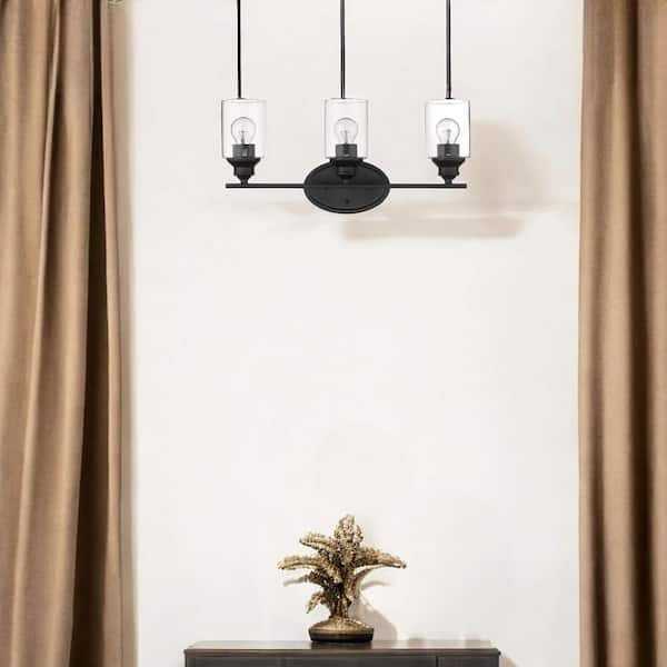 9.88 in. Clear Indoor Hardwired Sconce with No Bulbs Included