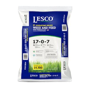 LESCO 50 lb. St. Augustine Grass Weed and Feed with Penoxsulam 090999 ...