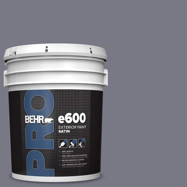 5 gal. #N540-5 Infamous Satin Exterior Paint