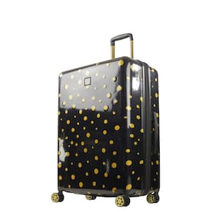 Impulse Mixed Dots Hardside Spinner 31 in. Luggage, Black