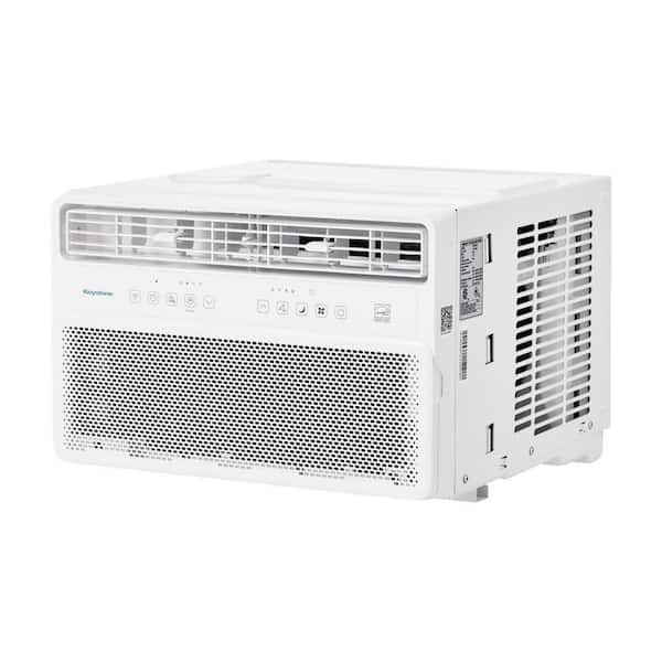 24,000 BTU (DOE) 230-Volt Window Mounted Inverter Air Conditioner Cools 1,500 sq. ft. with Remote Control in White