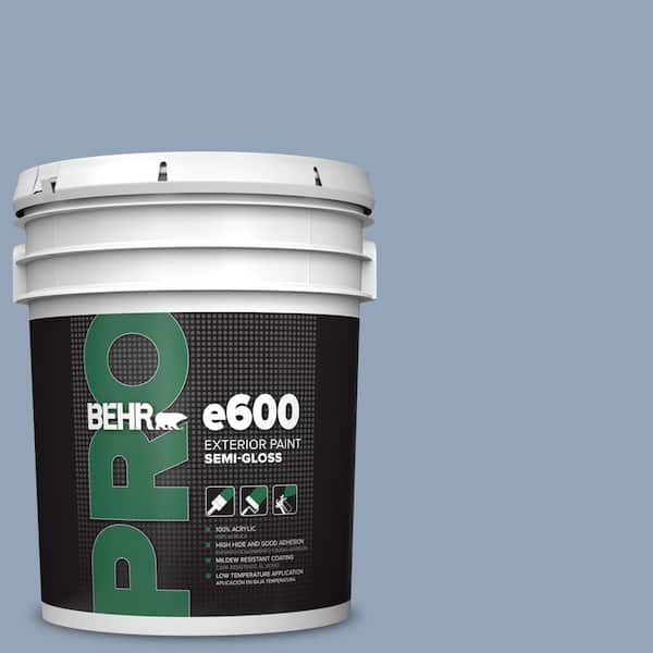 BEHR PRO 5 gal. #580F-4 River Valley Semi-Gloss Exterior Paint