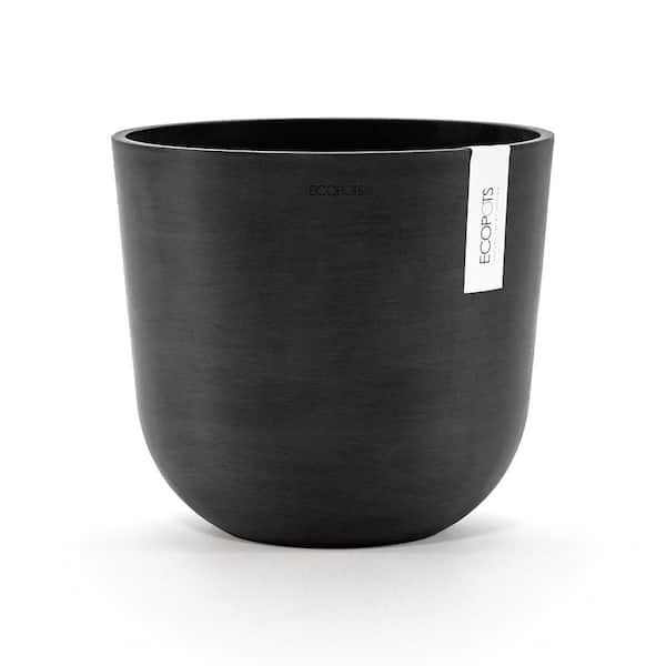Oslo 10 in. Dark Grey Premium Sustainable Planter