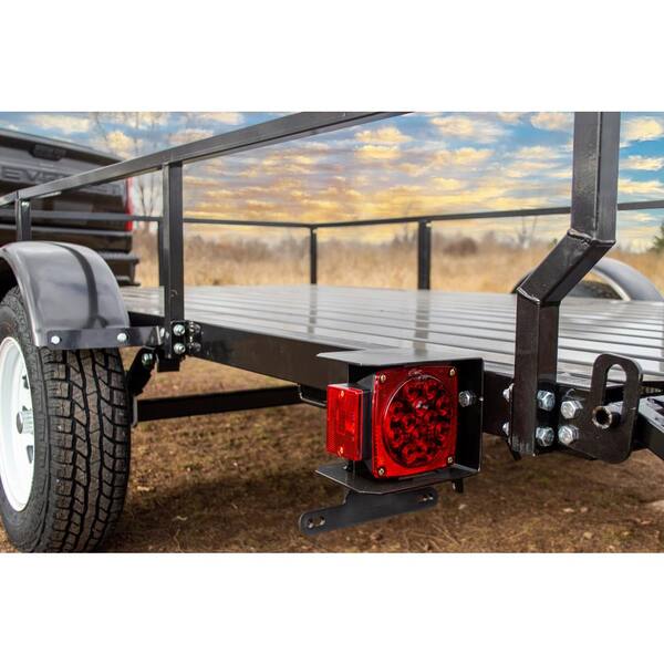 DK2 1950 lbs. Capacity 6 ft. x 10 ft. Open Rail Utility Trailer