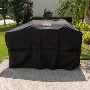 Nexgrill 24 in Grill Cover Tent Style Touch Fastner Polypropylene Black New 