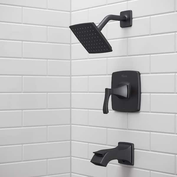 Venturi Single-Handle 1-Spray Tub and Shower Faucet in Matte Black (Valve Included) Venturi Single-Handle 1-Spray Tub and Shower Faucet in Matte Black (Valve Included)