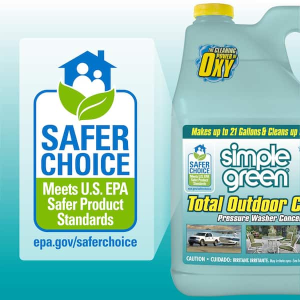 Simple Green 1 Gal. Oxy Solve Total Outdoor Pressure Washer