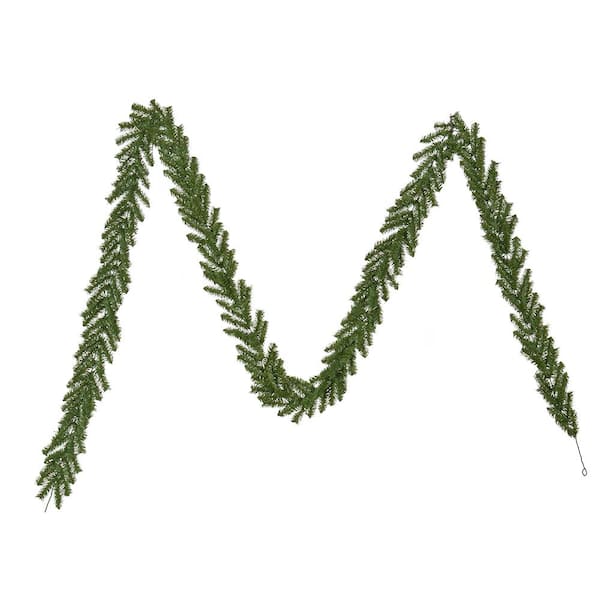 Home Accents Holiday 12 ft. Unlit Artificial Christmas Garland with 124 Tips