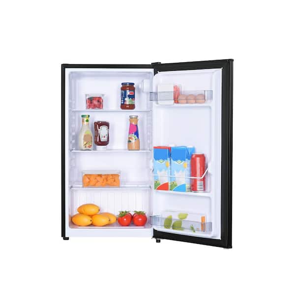 Danby 18.69 in. 3.2 cu. ft. Mini Refrigerator in Black DAR032B2BM