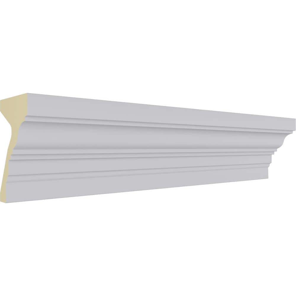 Primed White Polyurethane Crown Moulding for Ceilings